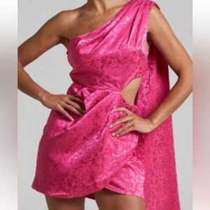 Runaway The Label Hot Pink Mini Dress